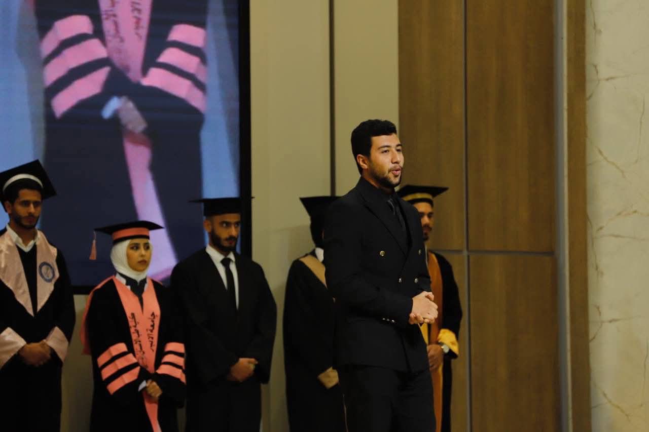 مشاركة فنية لطلبة كلية العلوم السياسية